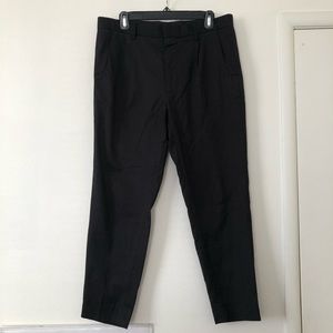 Zara Pleated Cropped Trousers